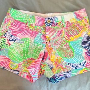 Lily Pulitzer Seashell Print Shorts